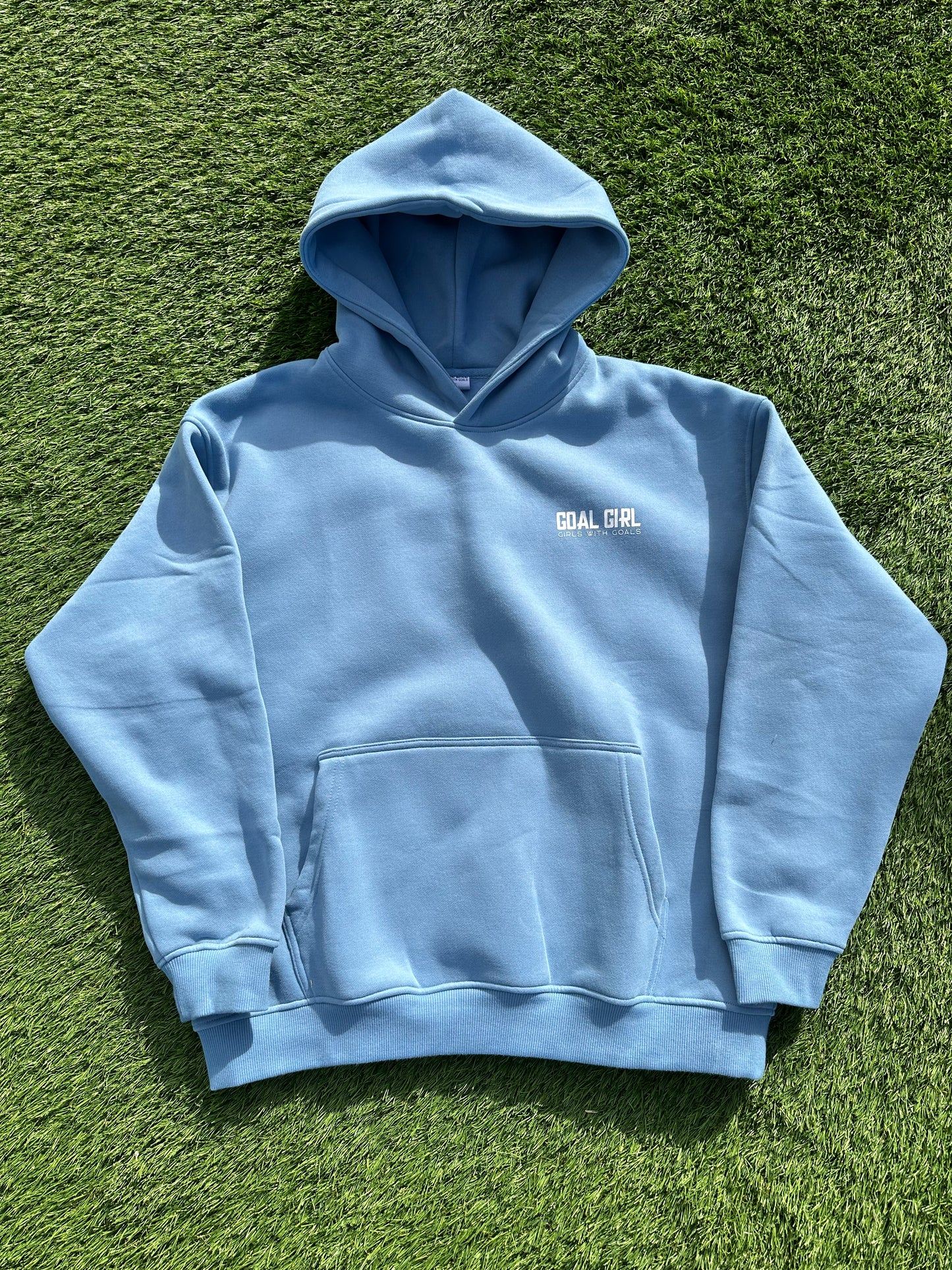 Powder Blue Hoodie - Women