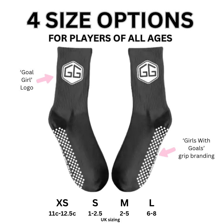 Goal Girl Football Grip Socks