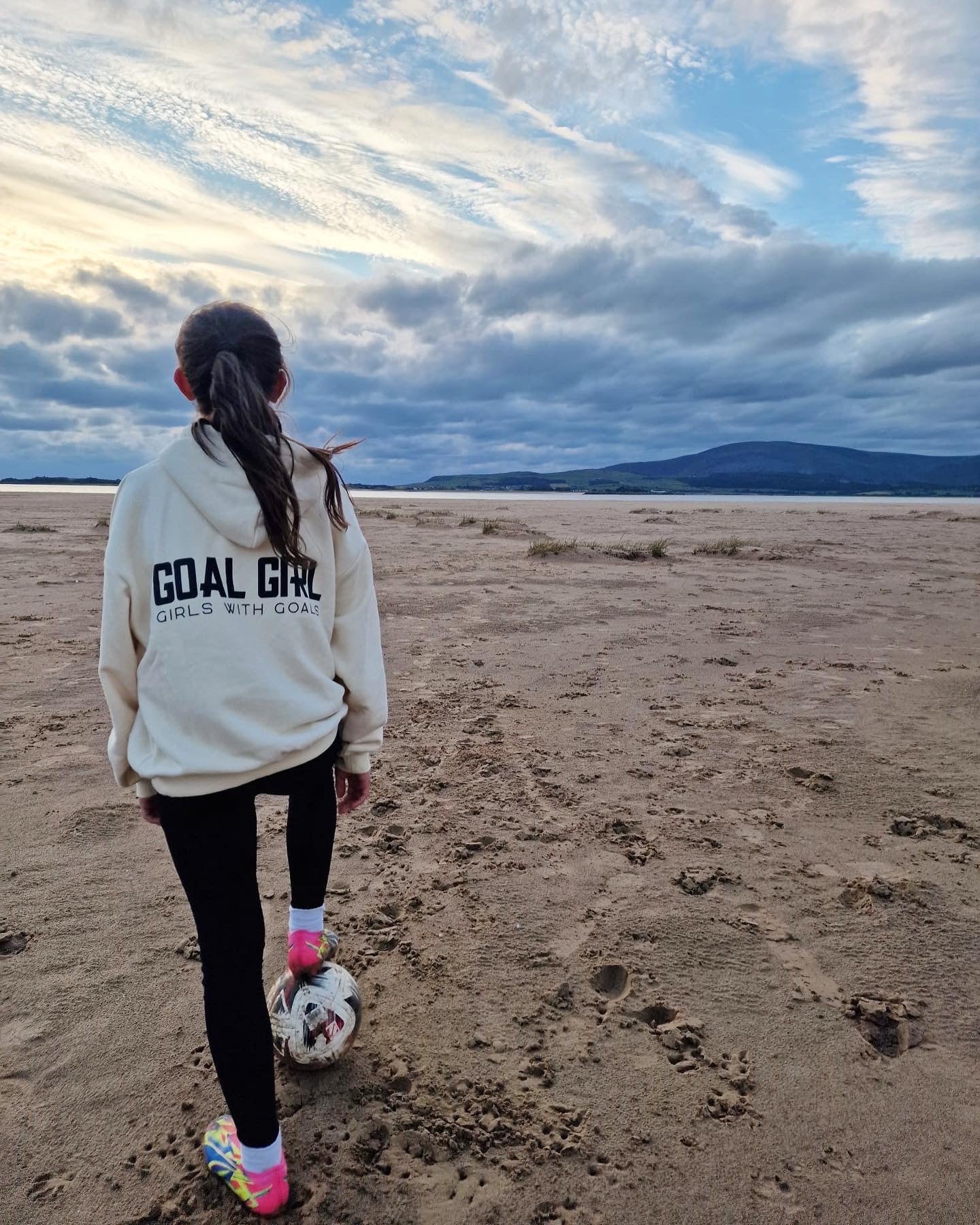 Girls With Goals Oversized Hoodie - Girls