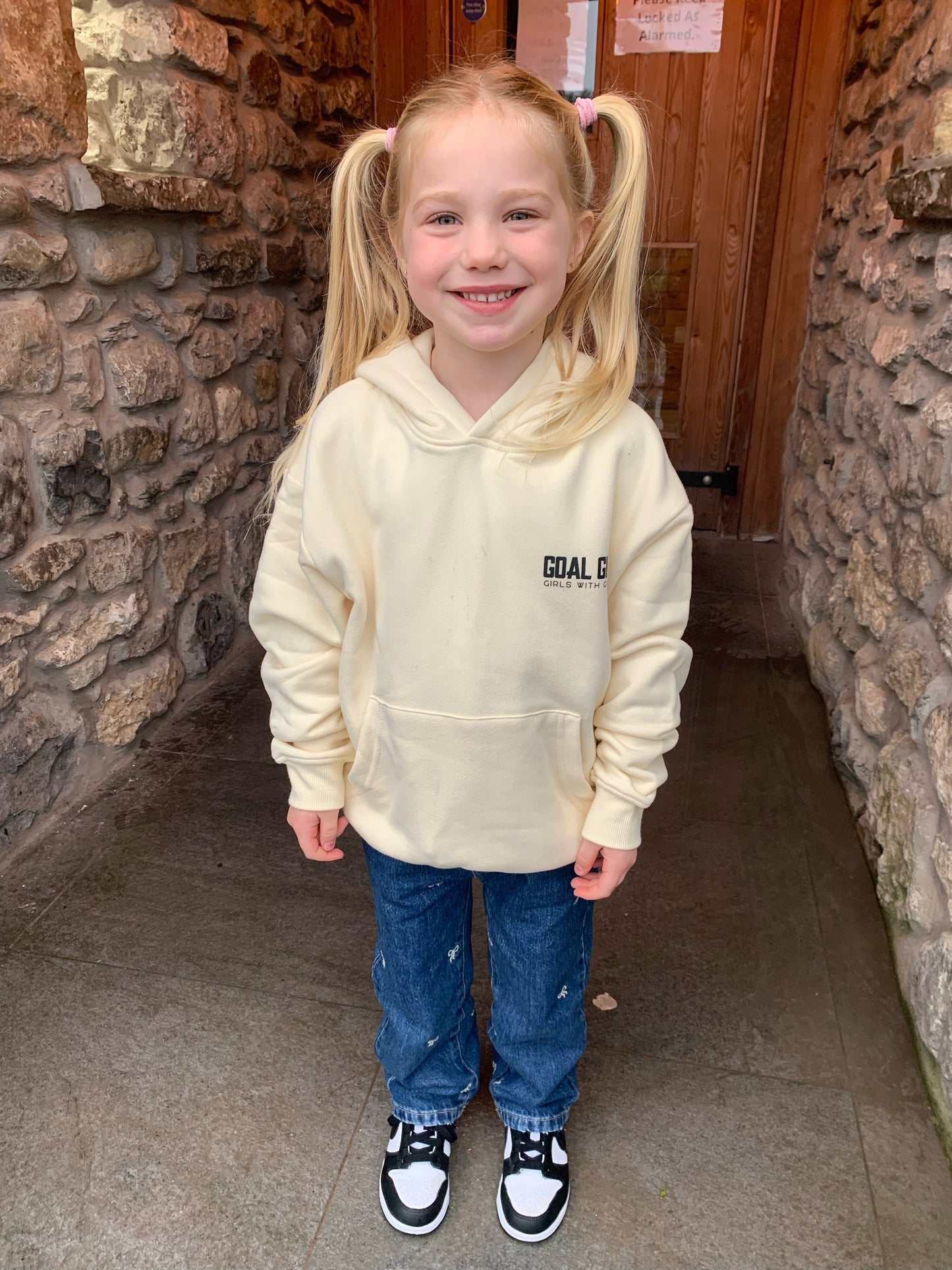 Girls With Goals Oversized Hoodie - Girls